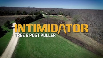 Clearing Land for Motocross Track with a Skid Steer Tree and Post Puller