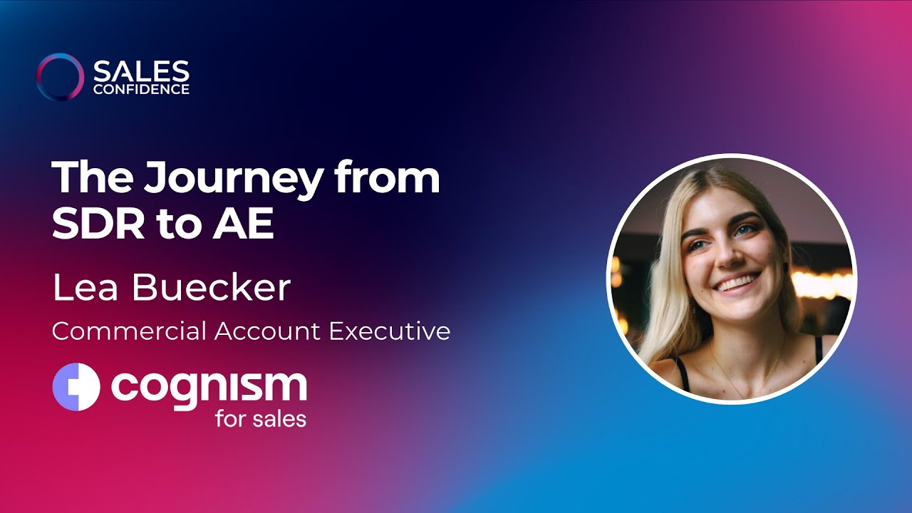 Sales Career: The Journey from SDR to AE with Lea Buecker at Cognism