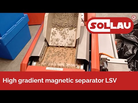 Permanent overband magnetic separators DND-AC - SOLLAU s.r.o.