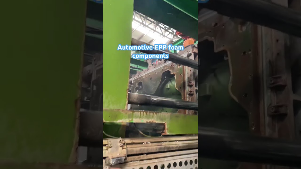 How the automotive epp components being made? 