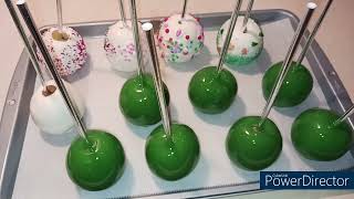 TRYING  GREEN CANDY APPLE