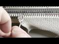 (Requested) Casting Off (Bind off) Methods by Knitting Machine