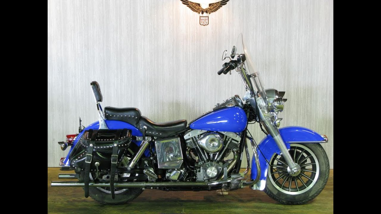 ハーレーダビッドソン 1984年 FLH 80 ショベル - YouTube