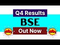 BSE q4 results • BSE q4 results 2025 • BSE share latest news • BSE share news today •BSE latest news