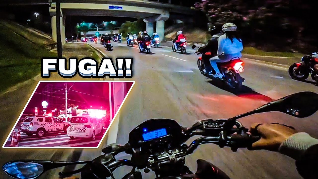 COMBOIO NOTURNO DANDO FUGA DA VT NA FAVELA | MUITA MOOOTO