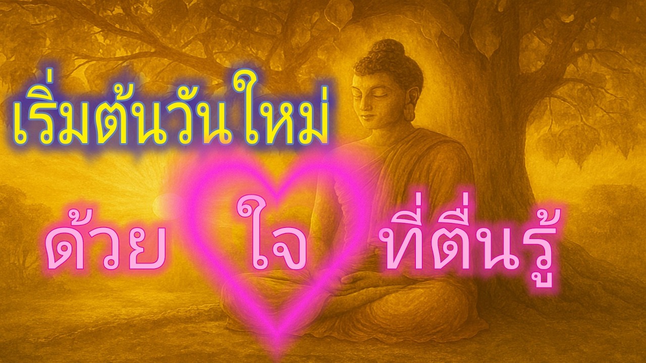 เริ่มต้นวันใหม่ ด้วยใจที่ตื่นรู้ | จัด 