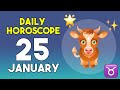 Taurus Horoscope Today January 25 2026