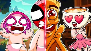 Spider-Man/ 2 different worlds - Marvel's Spidey and his Amazing Friends Animation