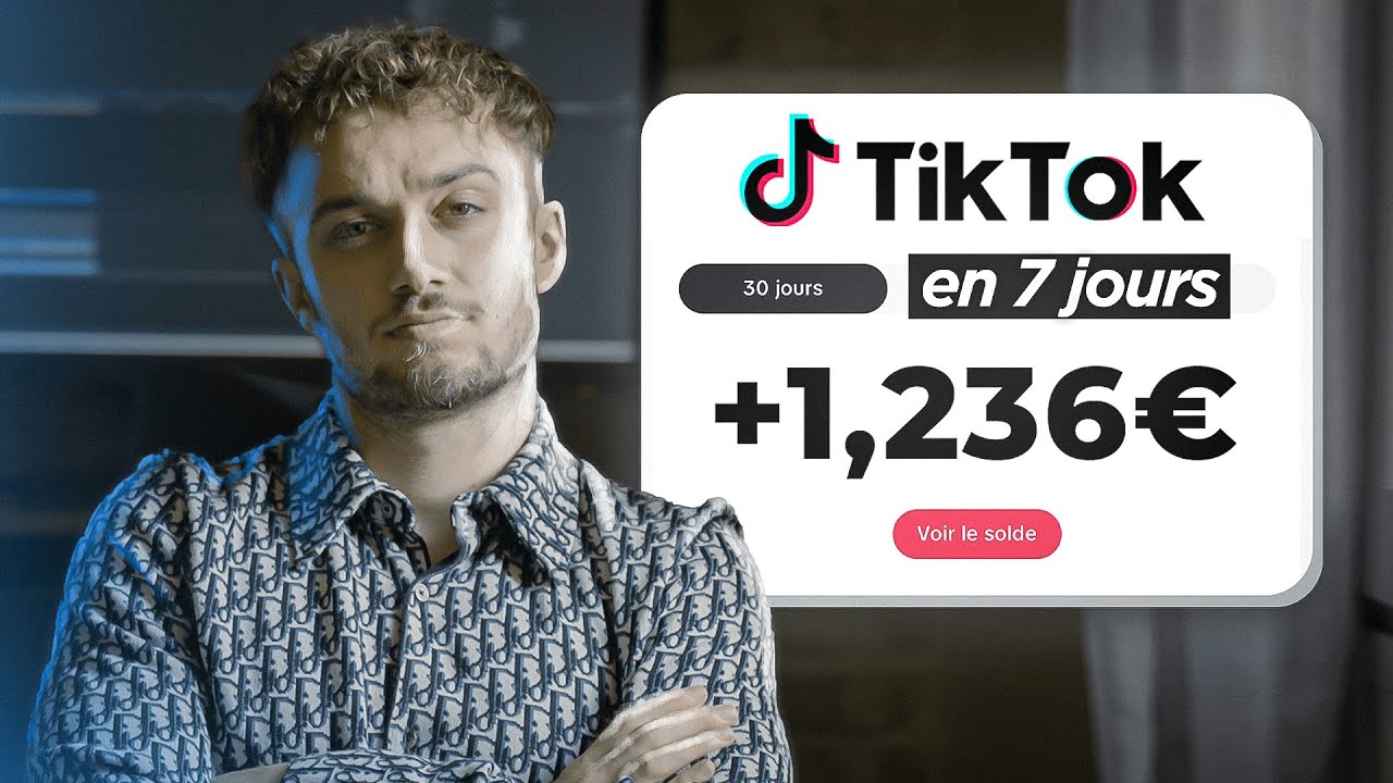 Comment passer de 0 à 1000€ sur Tiktok en moins d’une s… — Transcript