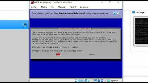Instalansi dan Konfigurasi EHCP di Debian 8 Virtual Box