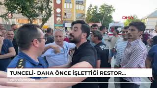 Tunceli - Daha Önce Işlettiği Restorana Silahlı Saldırı Düzenledi; 1 Ölü, 1 Yaralı