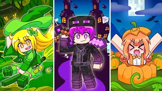 ONE COLOR SPOOKY Build Battle Challenge in Minecraft!