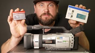 My MINIDV SETUP!  Sony DHR1000 | CANON GL2 MiniDV