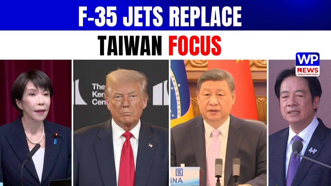 Trump’s Strategy: F-35 Jets Arrive as Taiwan’s Future Rests