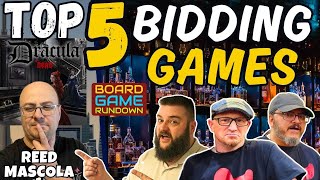 Top 5 Bidding Games With Reed Mascola | WHISKEY WEDNESDAY LIVE @ 8!
