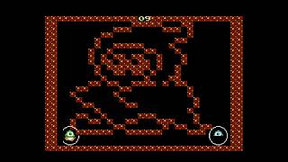 Bubble Bobble . Two Players . Co-Op Part 1 (NES) screenshot 2