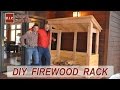 How to Build a FIREWOOD RACK