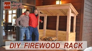 Learn how to build a Firewood rack with DIY Pete. In this video, DIY PETE teams up with his Dad on a project to make a firewood ...