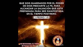 🔥DEVOCIONAL EL FUEGO🔥.Mi Tiempo Con Dios🕊️.#devocionaldiario #reflexionesdeldia #oraciónpoderosa