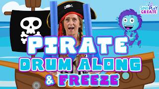 Pirate Drum-Along & Freeze Adventure! 🏴‍☠️ | Sing Play Create Kids Songs screenshot 2