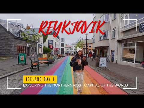 Iceland Road Trip Begins! 🇮🇸 Reykjavík, Renting Tesla(CampEasy) & Our First Campsite | Day 1
