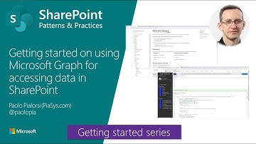Getting started on using Microsoft Graph for accessing data in SharePoint