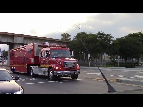 LACoFD hazmat 105 and engine 105 responding (cancelled)