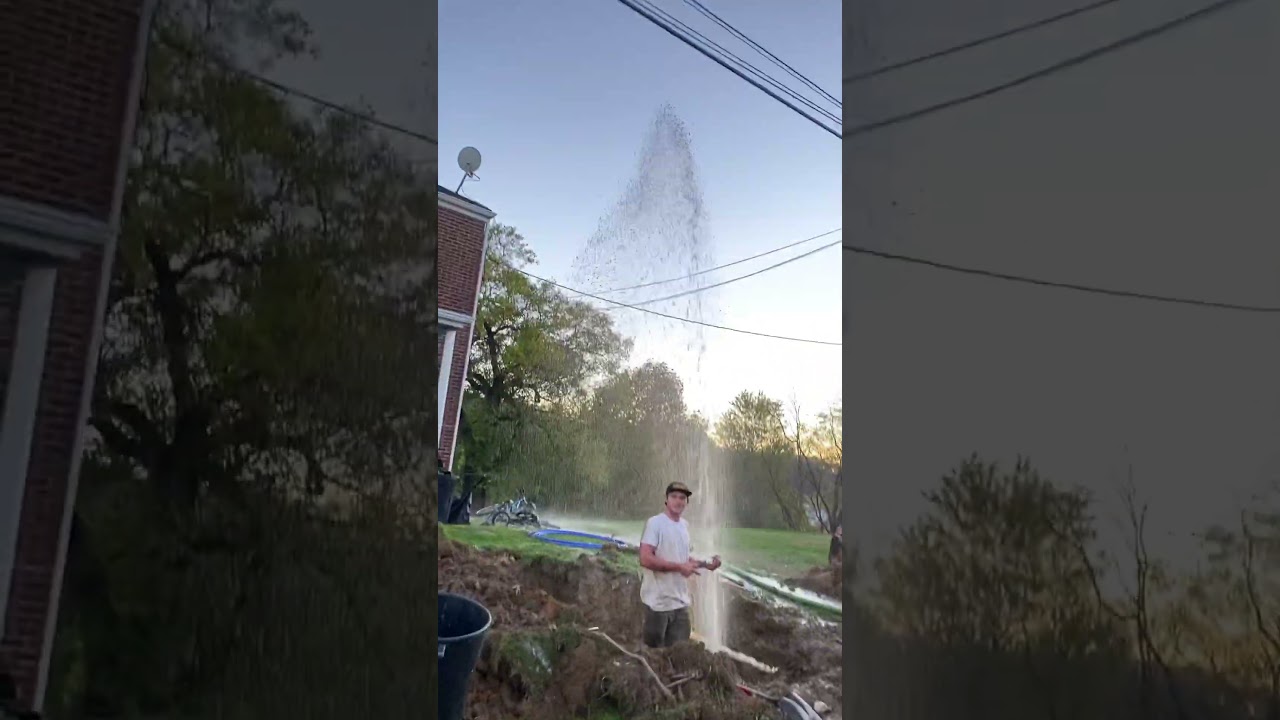 Service line repair gone wrong 