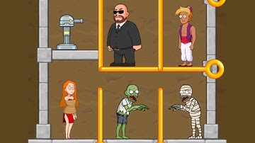 Take Down Enemies Puzzle Spy New Gameplay ♡ Pull The Pin Game