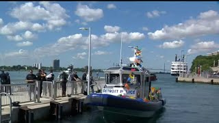 New Detroit patrol boat christening in honor fallen officer of DPD underwater recovery team
