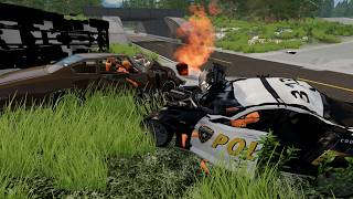 INSANE Car Crash Compilation #1 [BeamNG.Drive] by Mora Drive