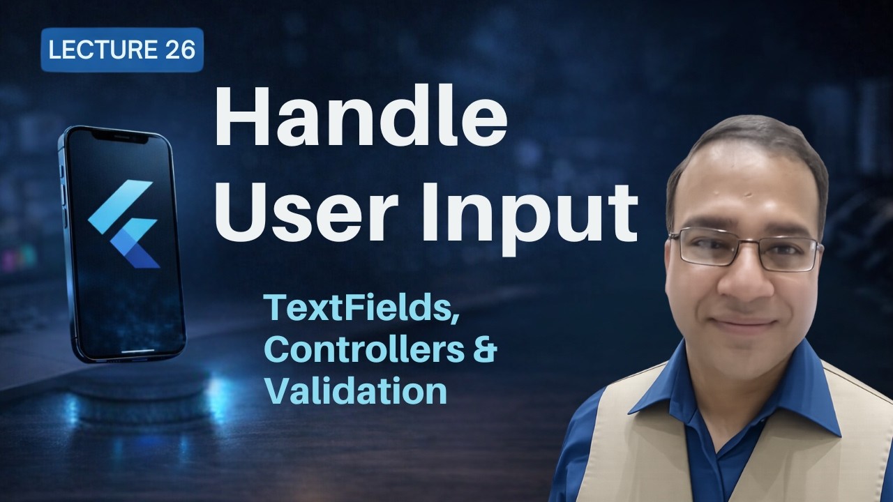 Flutter TextField Tutorial | User Input, Controllers & Styling | Urdu ...