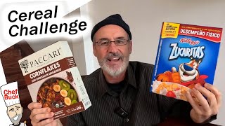 Chocolate Corn Flakes Cereal Challenge