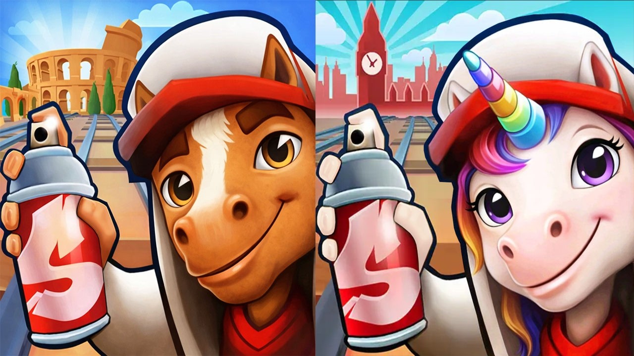 Subway Surfers London 2026 Unlocked Horse Lunar New Year Surfer vs Unicorn Run Gameplay HD