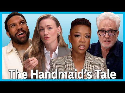 THE HANDMAID'S TALE cast on returning in this political moment for the final season | TV Insider