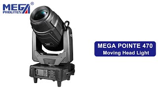 470W LED Mega Pointe CMY 3in1 Moving Head Light–Beam, Spot, Wash & Prism Demo | DJ & Stage Lighting
