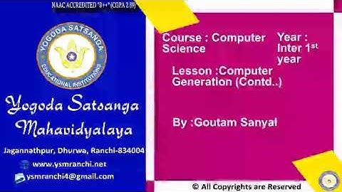 Lecture-03 | Class-11 | History Evolution-2 By Asst. Prof. Goutam Sanyal | YSM Ranchi