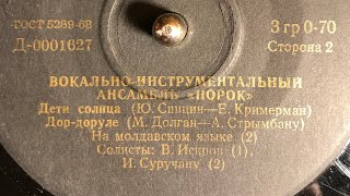 ВОКАЛЬНО-ИНСТРУМЕНТАЛЬНЫЙ АНСАМБЛЬ «НОРОК» (СТОРОНА 2)