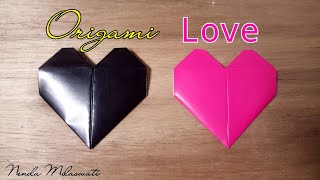 Cara Membuat Origami Love How To Make Origami Love