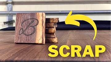 DIY Custom Live Edge Coasters From Scrap