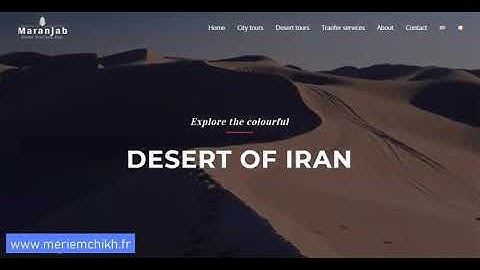 Créer un header video avec un diaporama d