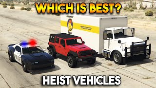 GTA 5 ONLINE : INTERCEPTOR VS TERMINUS VS BENSON (HEIST VEHICLES)