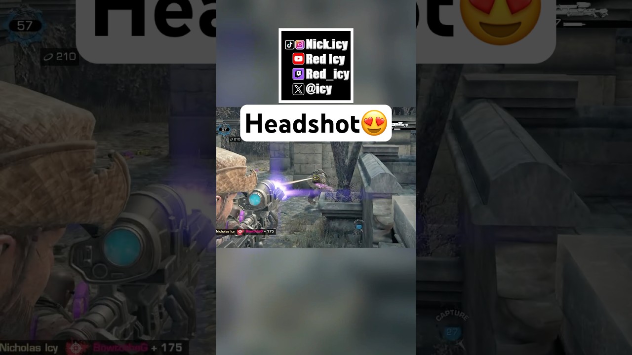 Gears of War Reloaded Sniping 😍 