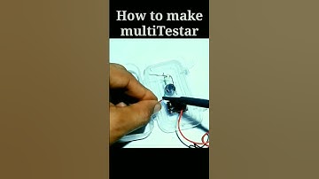 How to make a universal Testar || Continuity Tester, #continuitytester ||#shorts