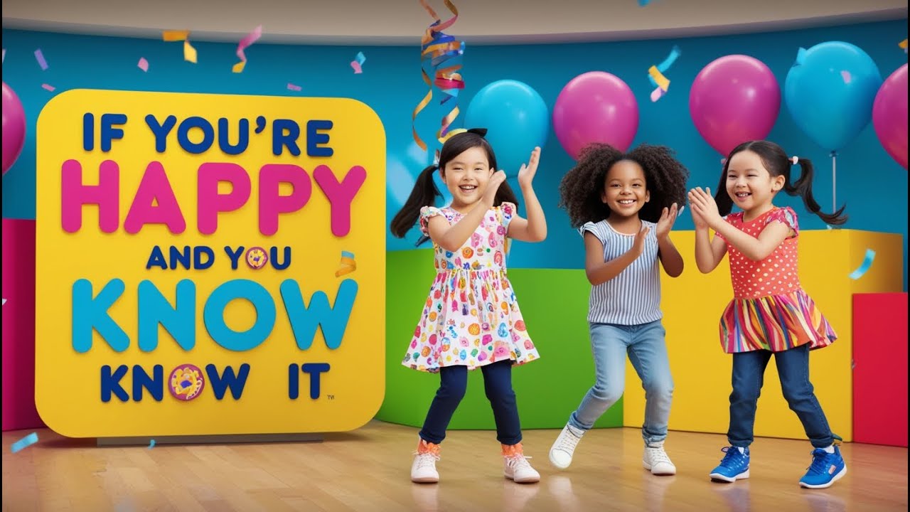 If You’re Happy and You Know It | Nursery Rhyme & Kids song - YouTube
