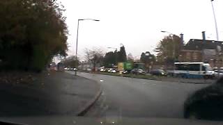Almost taken out by woman driver