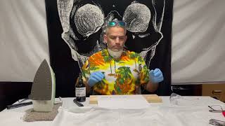 Developing fingerprints on paper using ninhydrin