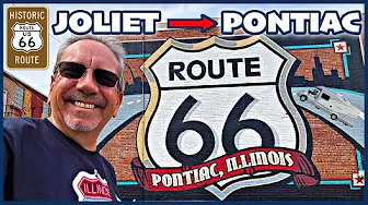 Exploring Route 66 in Illinois: Wilmington to Pontiac. Diners, Giants & Roadside History!