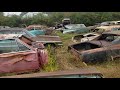 Vintage Junkyard walk around 1960&#39;s and 1950&#39;s Chevys