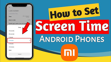 How to Set Screen Sleep Time in Redmi Phones | Change Screen Timeout Easily